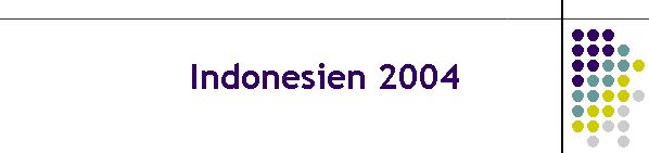 Indonesien 2004